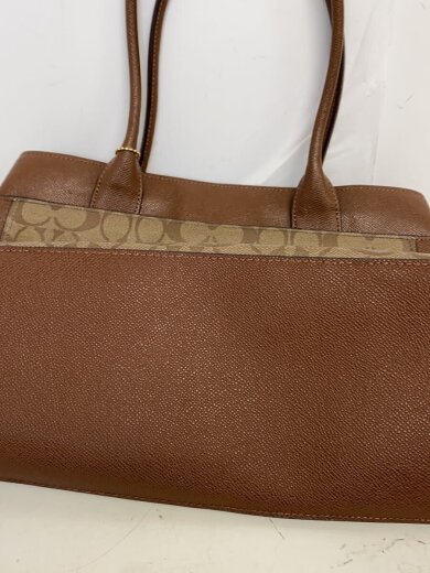 商品画像：ショルダーバッグ_シグネーチャー/PVC/BRW/総柄 4