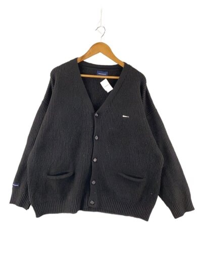 商品画像：NURSE KNIT CARDIGAN/4/ポリエステル/BLK// 1