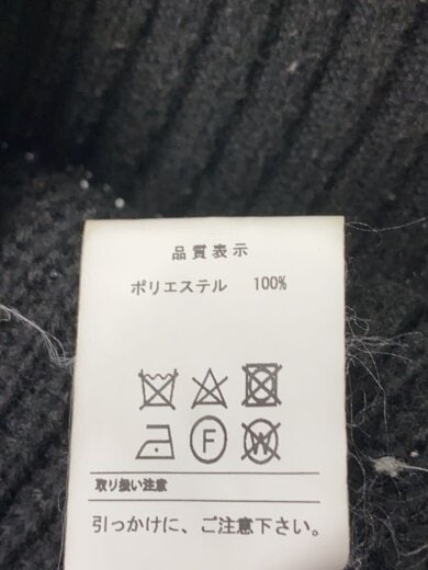商品画像：NURSE KNIT CARDIGAN/4/ポリエステル/BLK// 4