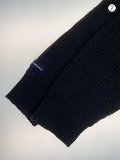 商品画像：NURSE KNIT CARDIGAN/4/ポリエステル/BLK// 5
