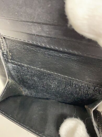 商品画像：2つ折り財布/レザー/BLK/メンズ// 5