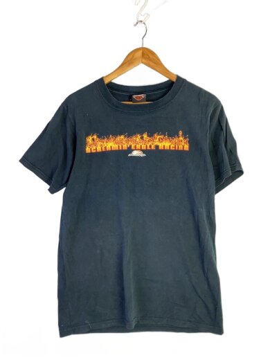商品画像：Tシャツ/--/コットン/BLK/screamin eagle racing// 1