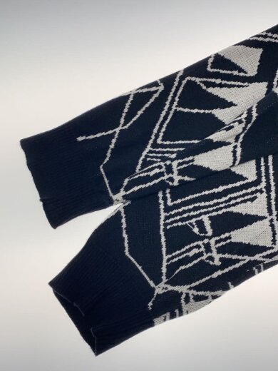 商品画像：ニット・セーター(薄手)/XL/コットン/BLK// 4