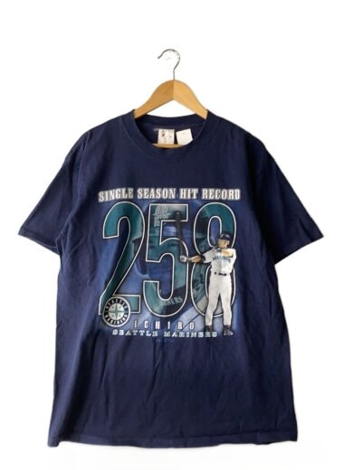 商品画像：Tシャツ/--/コットン/NVY/258安打記念/// 1