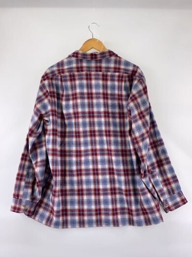 商品画像：長袖シャツ/XL/ウール/RED/チェック// 2