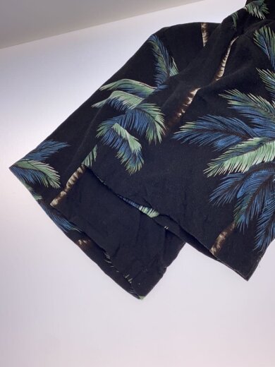 商品画像：hawaiian reserve collection/半袖シャツ/L/レーヨン/BLK/総柄// 4