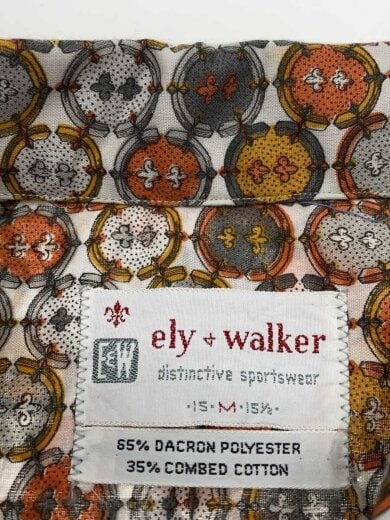 商品画像：ely+walker/半袖シャツ/M/ポリエステル/BRW/総柄// 3