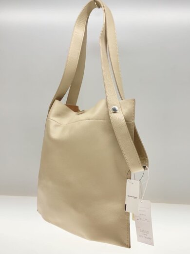 商品画像：トートバッグ/牛革/BEG/無地/B22197FS// 2