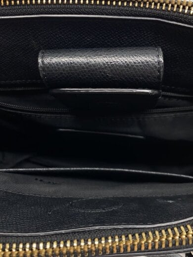商品画像：2WAY/ショルダーバッグ/レザー/BLK/無地// 6