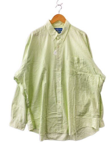 商品画像：長袖シャツ/XXL/コットン/GRN/チェック// 1