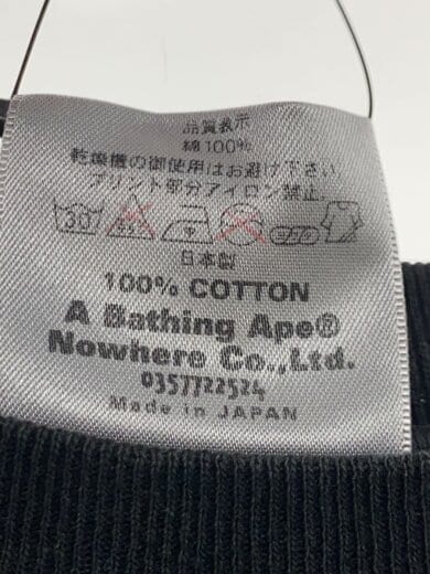 商品画像：長袖Tシャツ/L/コットン/BLK// 4