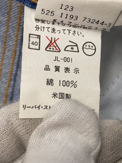 商品画像：ボタン裏525/USA/ストレートパンツ/30/デニム/IDG/JL-001// 5
