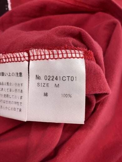 商品画像：Tシャツ/M/コットン/RED/0241CT01// 4