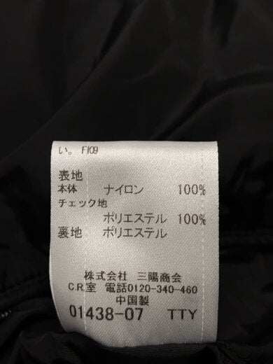 商品画像：ナイロンジャケット/M/ナイロン/BLK 5