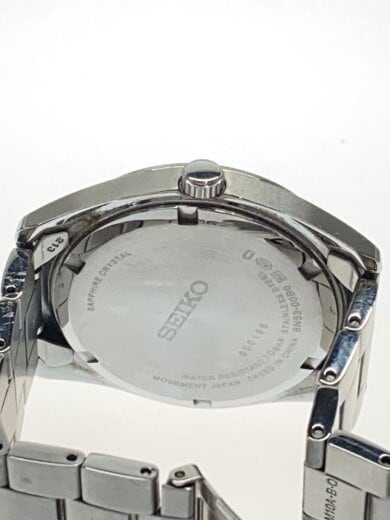 商品画像：クォーツ腕時計/アナログ/ステンレス/CRM/SLV/SS/6N53-00B0 4
