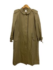 ステンカラーコート/11/ポリエステル/BEG/無地