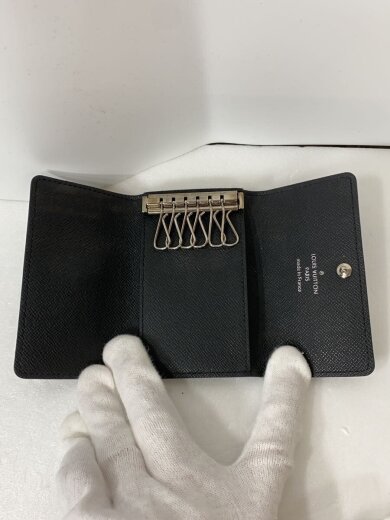 商品画像：ミュルティクレ6_ダミエ・グラフィット/レザー/BLK/メンズ 4