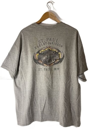 商品画像：Tシャツ/XXL/コットン/GRY 2