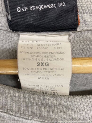 商品画像：Tシャツ/XXL/コットン/GRY 4