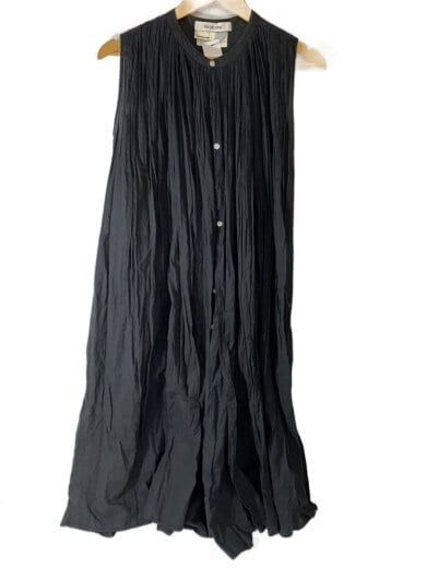 商品画像：ノースリーブワンピース/FREE/コットン/BLK/st-040 1