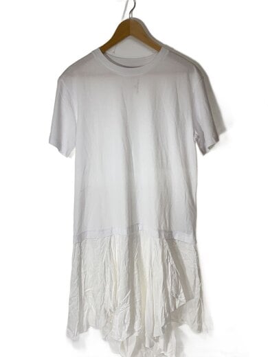 商品画像：半袖ワンピース/--/レーヨン/WHT 1