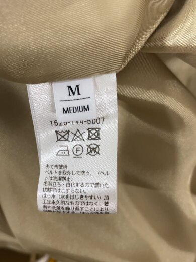 商品画像：トレンチコート/M/コットン/CML/無地/1625-144-5007 4