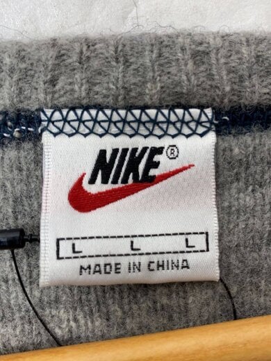 商品画像：ニット・セーター(厚手)/L/ウール/NVY 3