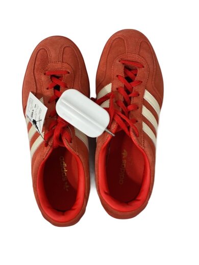 商品画像：ローカットスニーカー/23.5cm/RED/スウェード/JS0238 3