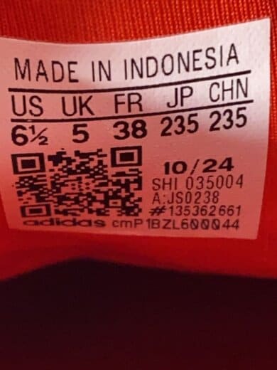 商品画像：ローカットスニーカー/23.5cm/RED/スウェード/JS0238 5