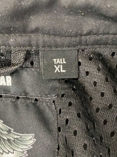 商品画像：バイクジャケット/XL/ポリエステル/BLK 4