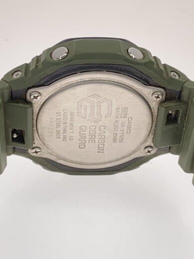 商品画像：クォーツ腕時計_G-SHOCK/アナログ/ラバー/GRY/KHK 3