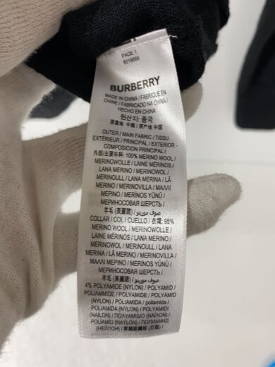 商品画像：ニット・セーター(薄手)/S/ウール/BLK 5