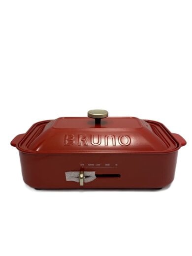 商品画像：ホットプレート BOE021-RD 1