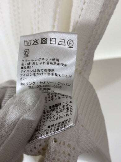 商品画像：ニット・セーター(薄手)/38/レーヨン/WHT/03-3201721-000-038 5