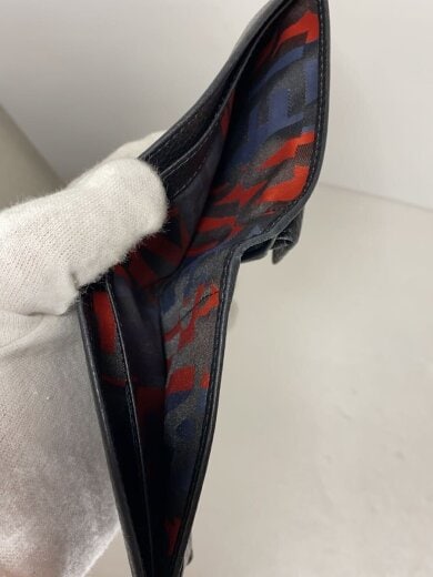 商品画像：2つ折り財布/フェイクレザー/BLK/無地/レディース/51150031W S000D N403 6