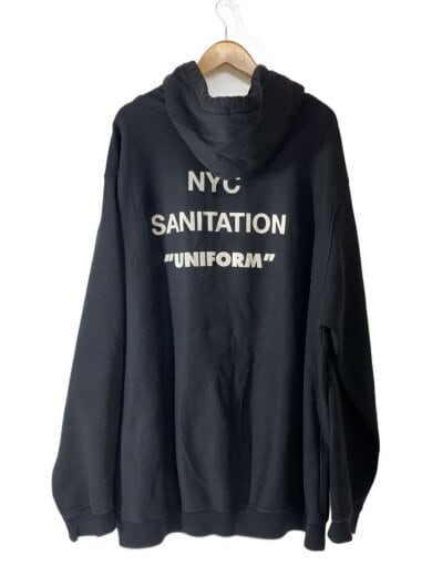 商品画像：パーカー/XL/コットン/BLK 2