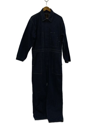 画像：FULL COUNTオールインワン/40/コットン/IDG/無地/1132-11