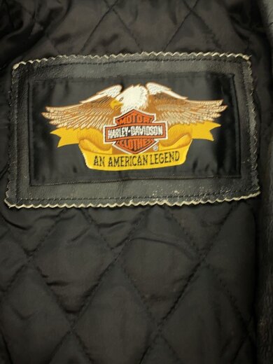 商品画像：シングルライダースジャケット/S/レザー/BLK/無地 3