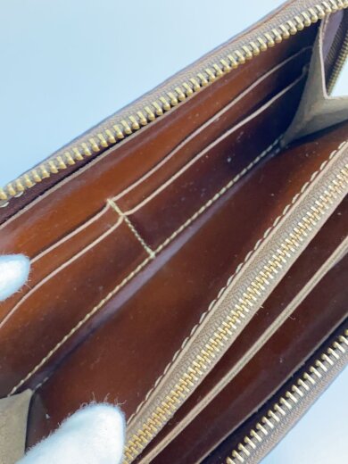 商品画像：長財布/レザー/BRW/無地/メンズ 6