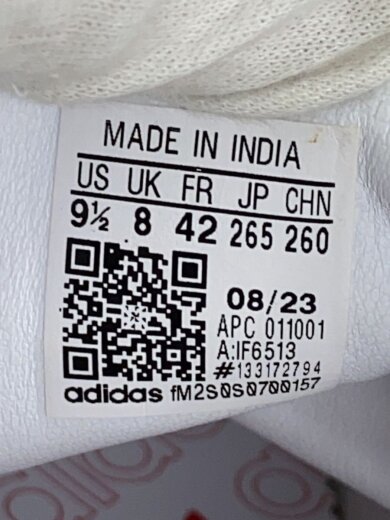 商品画像：SAMBA OG_サンバ OG/26.5cm/WHT 5