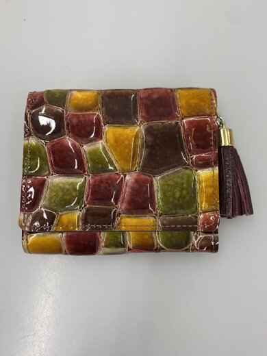 商品画像：3つ折り財布/--/マルチカラー/総柄/レディース 2