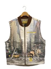 ベスト/L/コットン