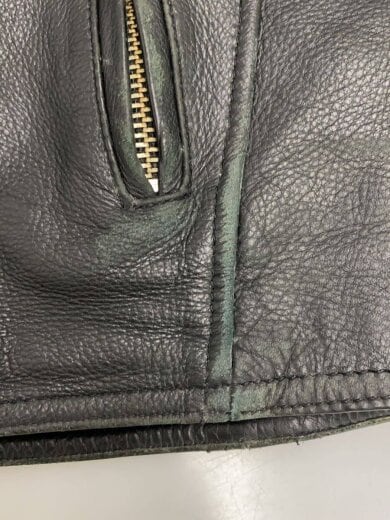 商品画像：シングルライダースジャケット/M/牛革/BLK 8