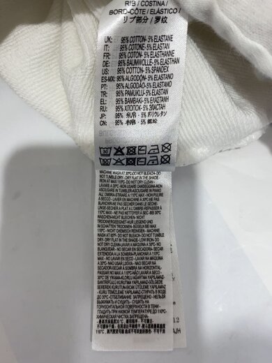 商品画像：S-GIRK-HOOD-CUTY/パーカー/M/コットン/WHT 5