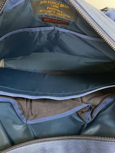 商品画像：バッグ/--/BLU/無地/beams+別注/air force blue 6