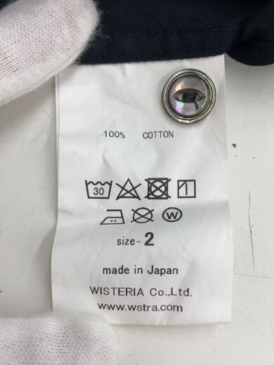 商品画像：長袖シャツ/2/コットン/BLK 4