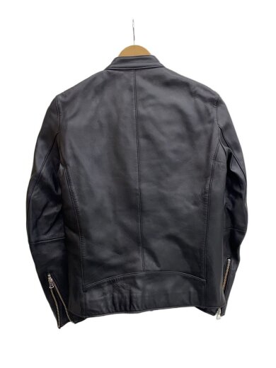 商品画像：レザージャケット・ブルゾン/1/羊革/BLK/107352001 2