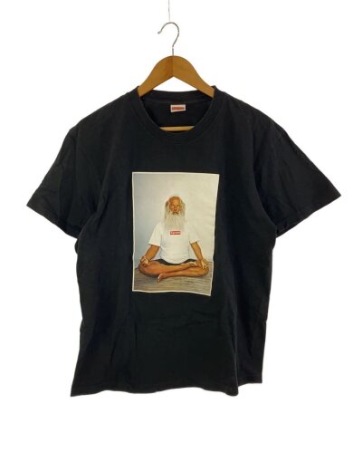 商品画像：21AW/Rick Rubin Tee/Tシャツ/M/コットン/BLK/襟ヨレ/褪せ着用感有 1