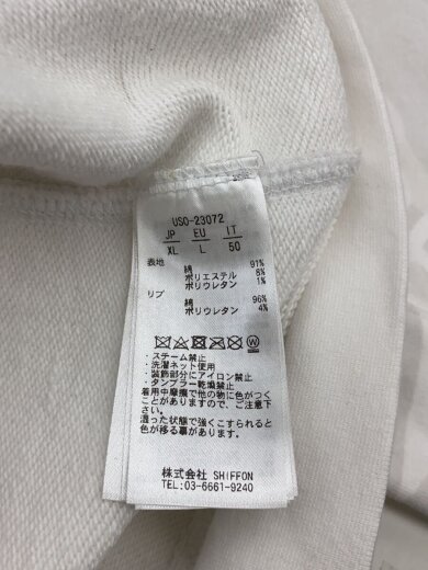 商品画像：ジップパーカー/XL/コットン/WHT/カモフラ/uso-23072 4