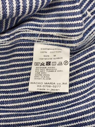 商品画像：ショートパンツ/M/コットン/IDG/ストライプ 5